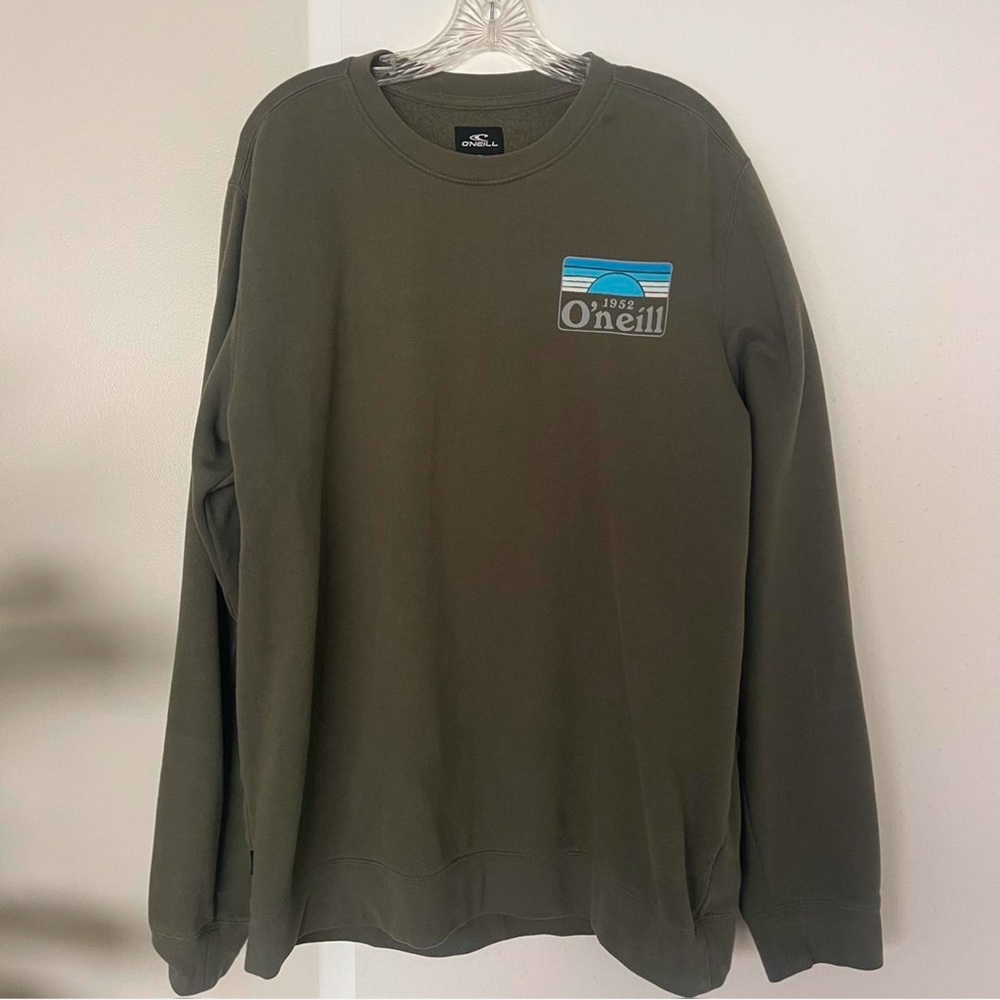 Olive green O’neill crew neck